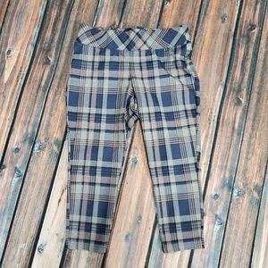 Torrid ankle plaid pants